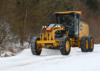 Graders to the rescue: WVDOH deploys heavy artillery in the battle against ice