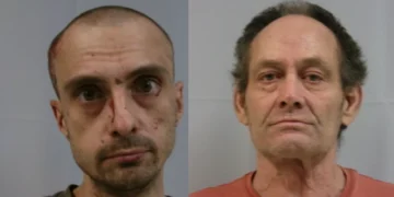 Left to Right...Derek Arbogast and Larry Brian Talkington