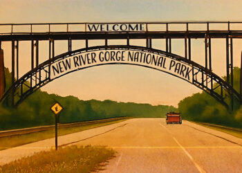 Proposed overpass bridge project to improve safety and help ease congestion on US 19 near New River Gorge National Park