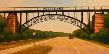 Proposed overpass bridge project to improve safety and help ease congestion on US 19 near New River Gorge National Park