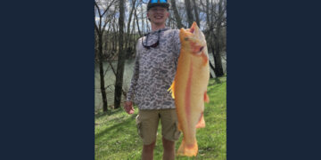 Buckhannon teen catches record-breaking golden rainbow trout