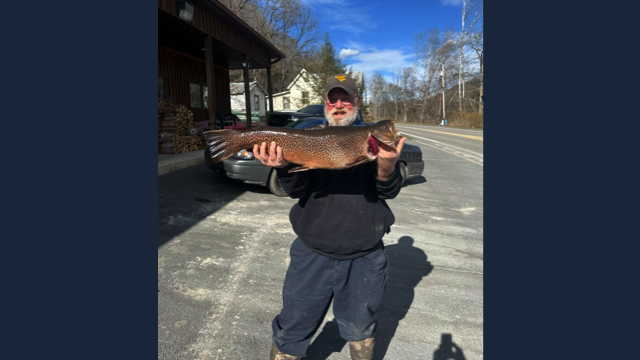 Kanawha County man catches record-breaking tiger trout