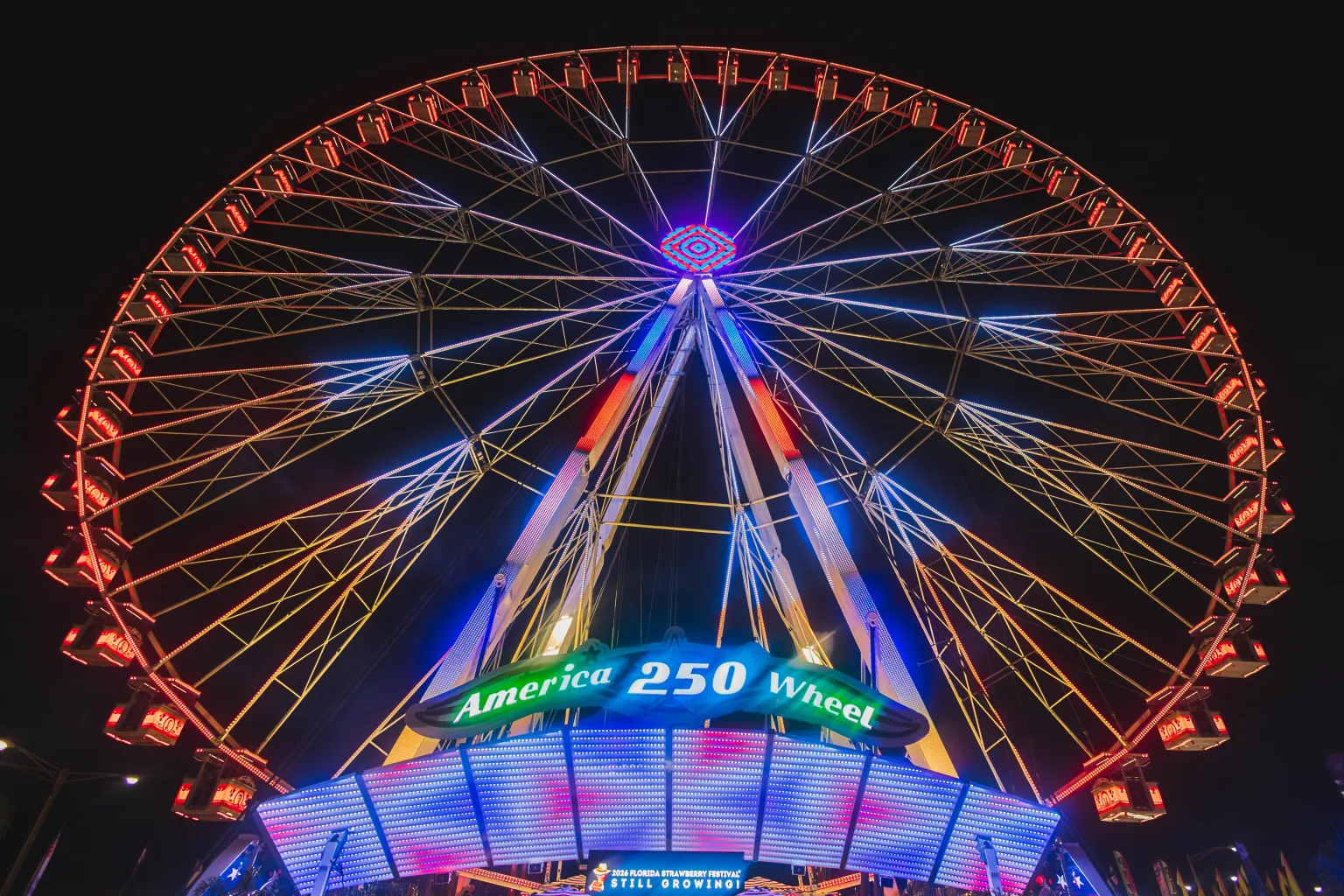 America’s tallest portable Ferris wheel arrives at West Virginia Capitol for America250 celebration