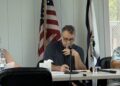 Mount Hope Councilwoman Patricia Conelly makes a motion to move the location of the proposed RV park in the city. Her motion failed on a 3-2 vote.