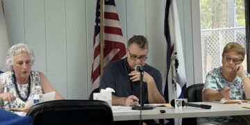 Mount Hope Councilwoman Patricia Conelly makes a motion to move the location of the proposed RV park in the city. Her motion failed on a 3-2 vote.