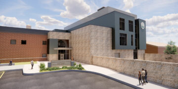 Construction continues as WVSOM science building expansion takes shape