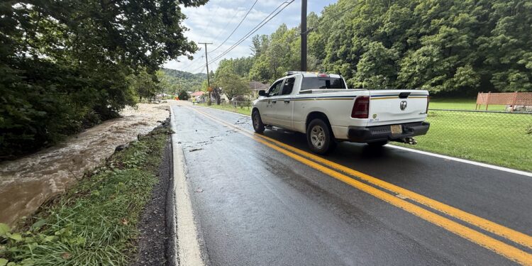 Flooding causes washouts in Cunard