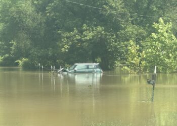 Flooding in Glen Jean