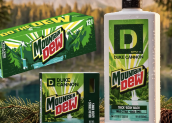 Mountain Dew Is Heading to the Shower with New Soap and Body Wash